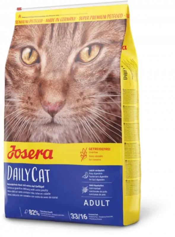 Josera DailyCat сухой повседневный корм с курицей для кошек - 400 г