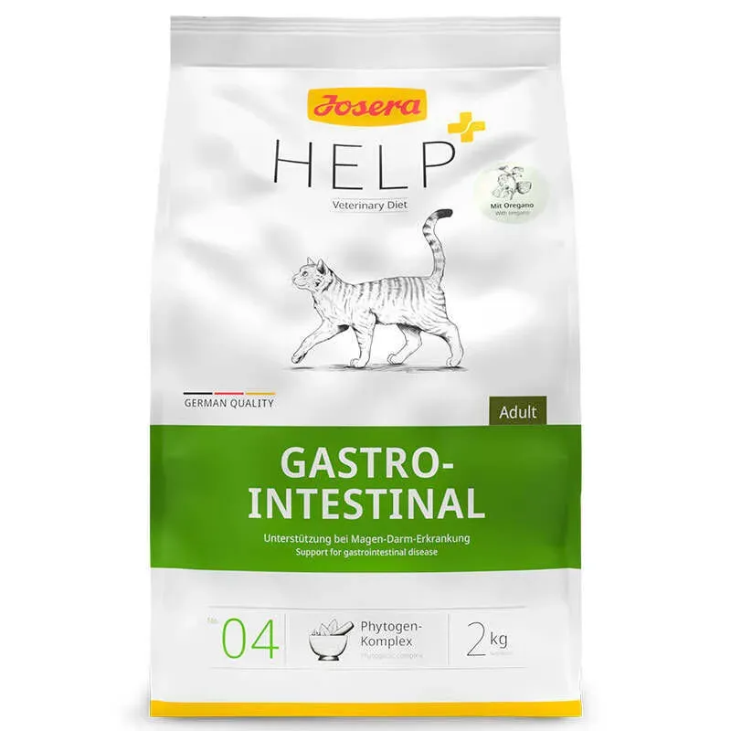 Josera Help Cat GastroIntestinal ветеринарная диета с домашней птицей для компенсации недостаточного пищеварения у кошек - 2 кг