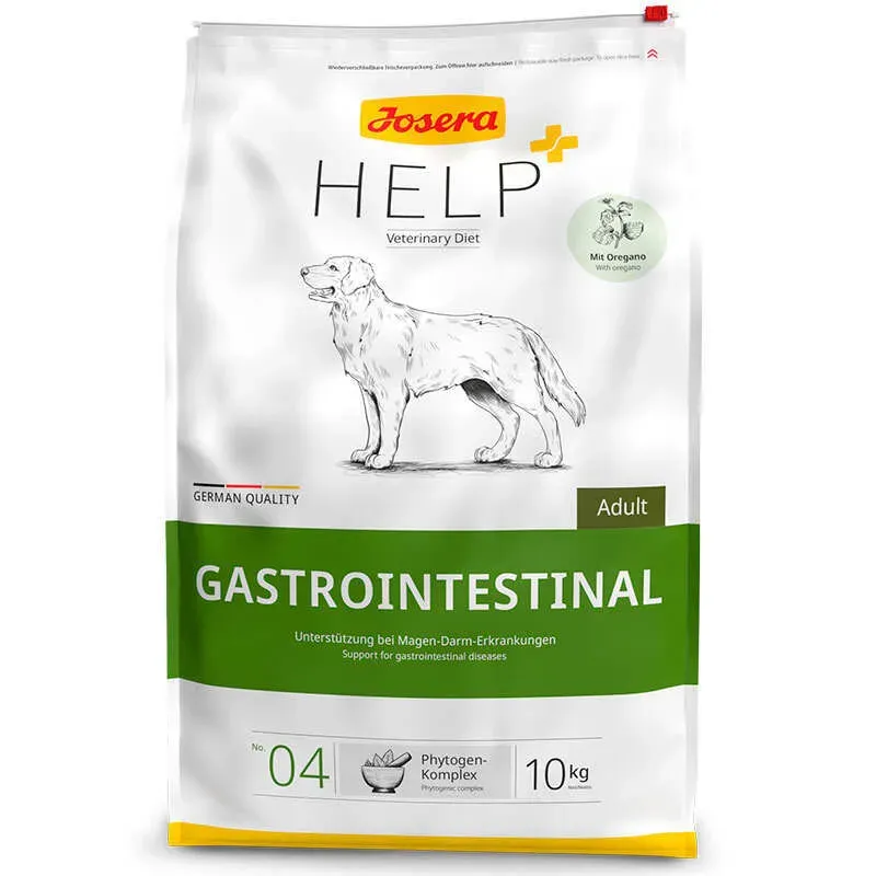 Josera Help Dog GastroIntestinal ветеринарная диета с домашней птицей для компенсации недостаточного пищеварения у собак – 10 кг