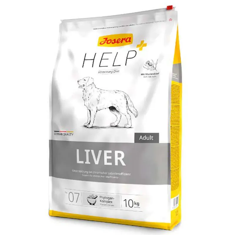 Josera Help Liver Dog Dry ветеринарная диета для собак с печеночной недостаточностью – 10 кг