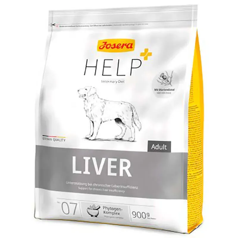 Josera Help Liver Dog Dry ветеринарная диета для собак с печеночной недостаточностью – 900 г
