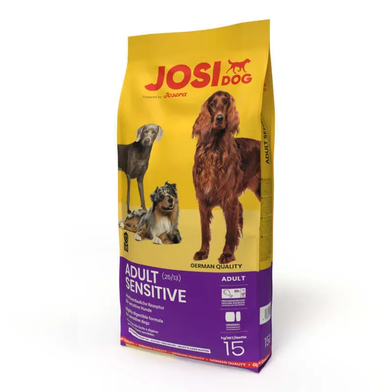 Josera JosiDog Adult Sensitive (25/13) сухой корм для взрослых собак с чувствительным желудком - 15 кг