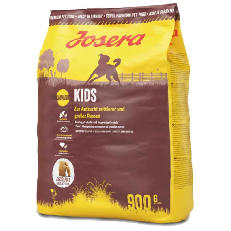 Josera Kids сухой корм для щенков и молодых собак средних и крупных пород – 900 г
