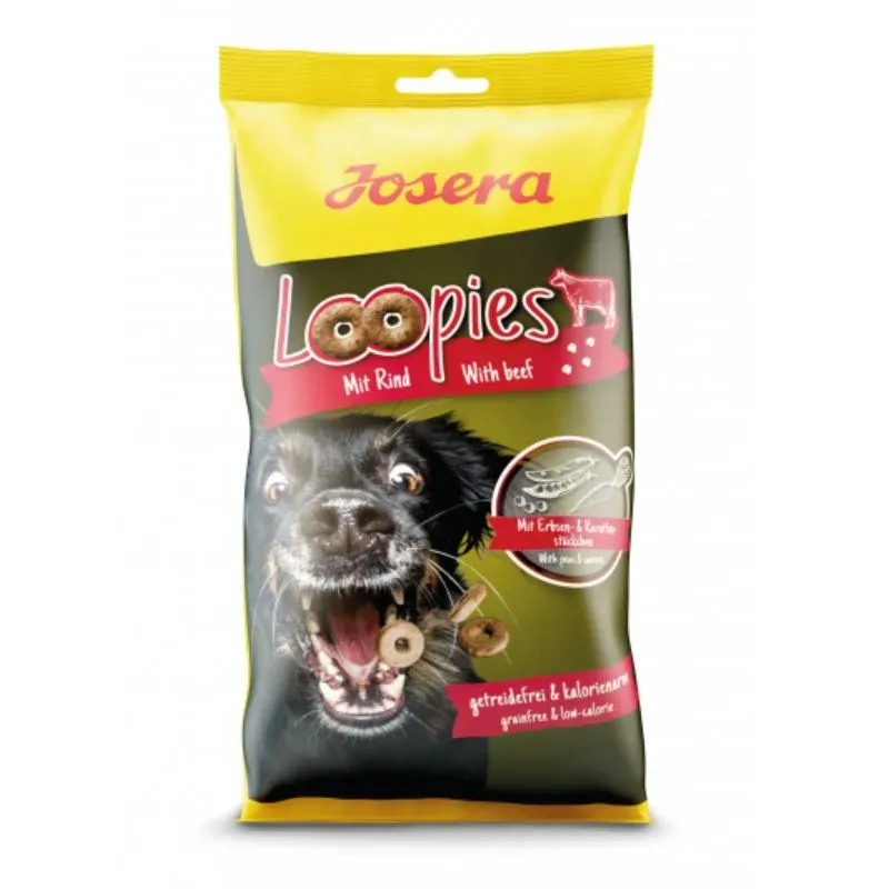 Josera Loopies mit Rind (with beef) лакомство для собак с телятиной - 150 г