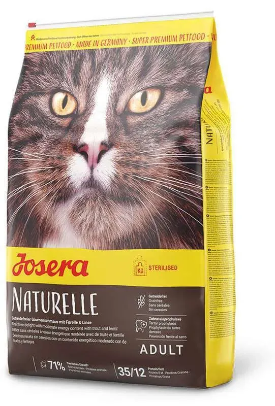 Josera Naturelle Sterilized сухой корм с птицей для стерилизованных кошек – 4,25 кг