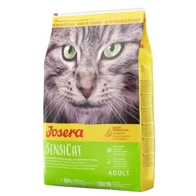 Josera SensiCat сухой корм с птицей для кошек с чувствительным пищеварением - 10 кг