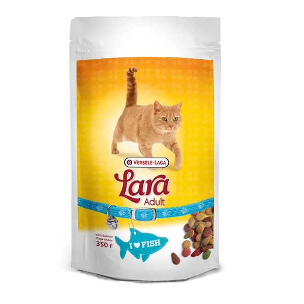 Lara Adult with Salmon сухой корм с лососем для взрослых кошек - 350 г