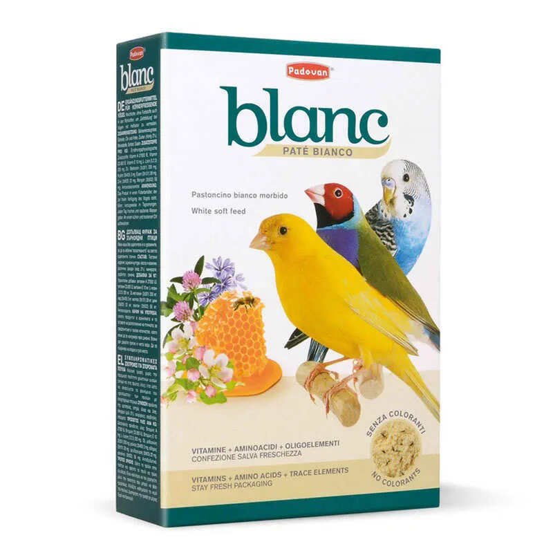 Padovan Blanc Patee корм для зерноедных птиц – 300 г