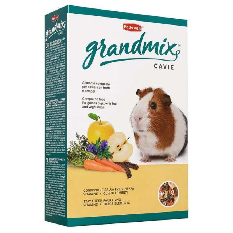 Padovan Grandmix Cavie корм для морских свинок – 850 г