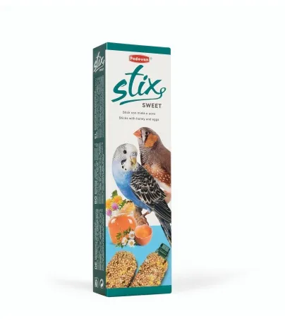 Padovan Stix sweet cocorite лакомство на палочке для волнистых попугаев - 80 г