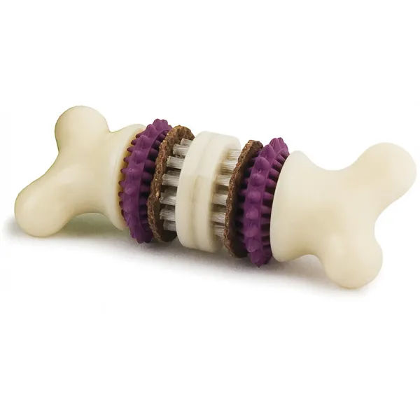 PetSafe Busy Buddy Bristle Bone жувальна іграшка з ласощами для собак 10-22 кг, M