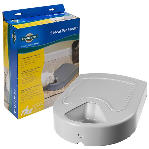 PetSafe Eatwell 5 Meal Pet Feeder автоматическая кормушка для котов и собак с таймером (39,37х31,24х8,64 см)