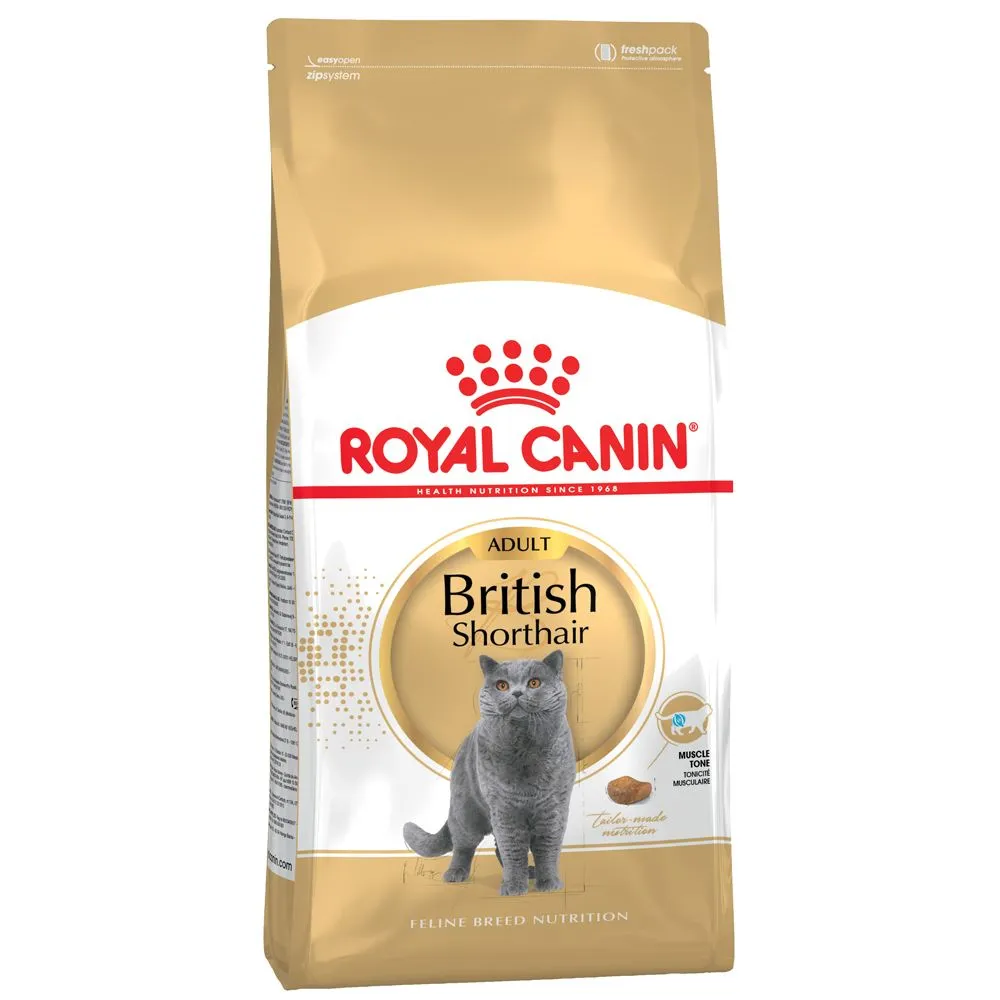 Royal Canin British Shorthair Adult сухой корм для взрослых кошек породы Британская короткошерстная - 400 г