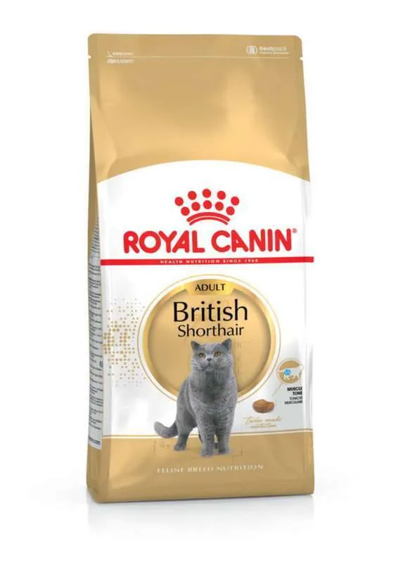 Royal Canin British Shorthair Adult сухой корм для взрослых кошек породы Британская короткошерстная - 10 кг