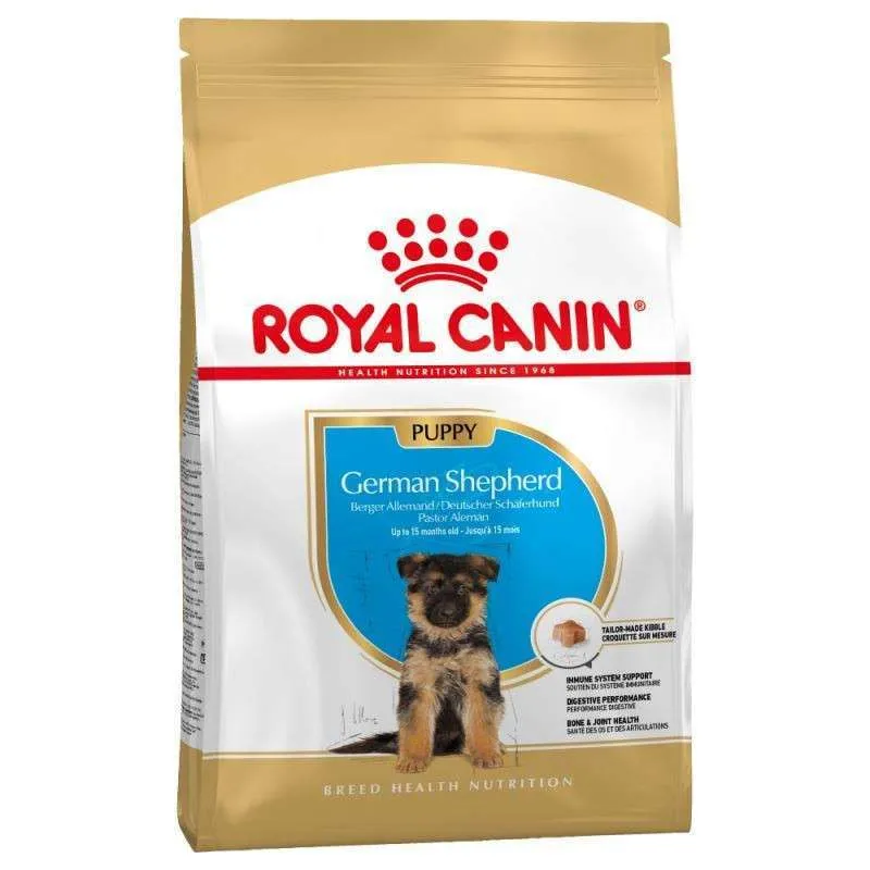 Royal Canin German Shepherd Puppy сухой корм для щенков собак породы Немецкая Овчарка - 12 кг