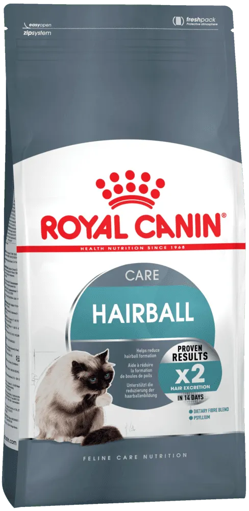 Royal Canin Hairball Care сухой корм для интенсивного выведения комочков шерсти у кошек - 400 г
