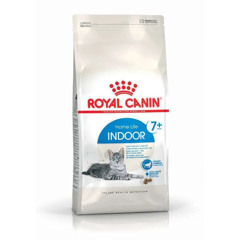 Royal Canin Indoor 7+ сухой корм для домашних кошек преклонных лет - 1,5 кг