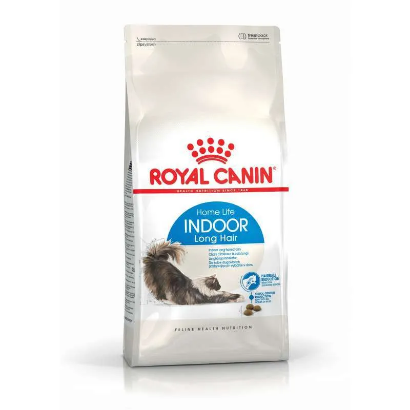 Royal Canin Indoor Long Hair сухой корм для длинношерстных кошек - 2 кг