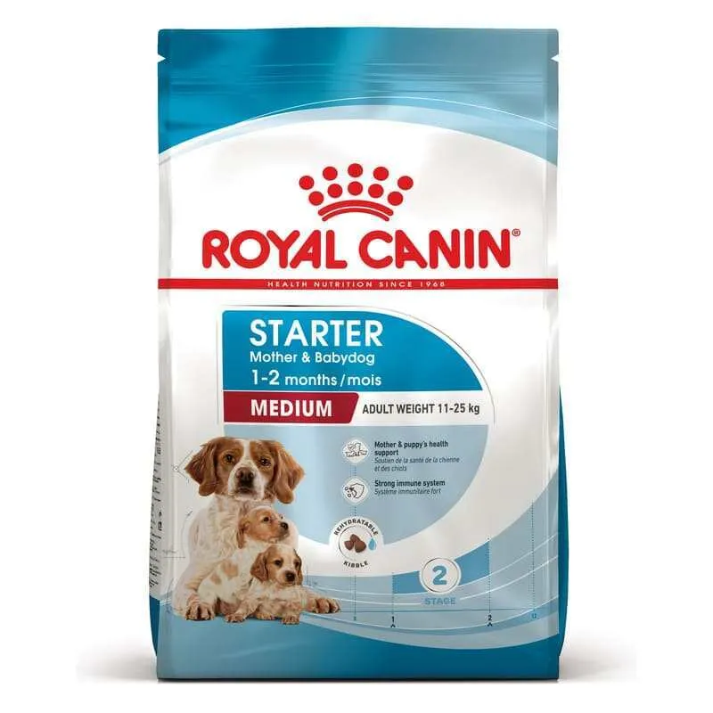 Royal Canin Medium Starter Mother & Babydog сухой корм для собак и щенков до 2-х месяцев – 1 кг