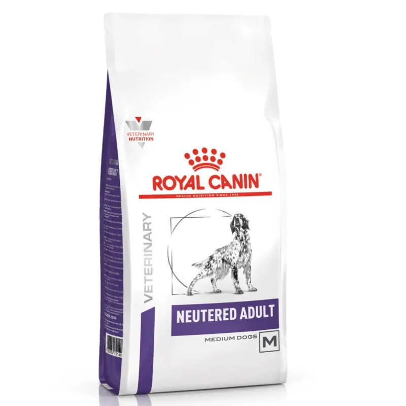 Royal Canin Neutered Adult Medium Dog ветеринарная диета для стерилизованных собак средних пород, подверженных набору лишнего веса - 9 кг