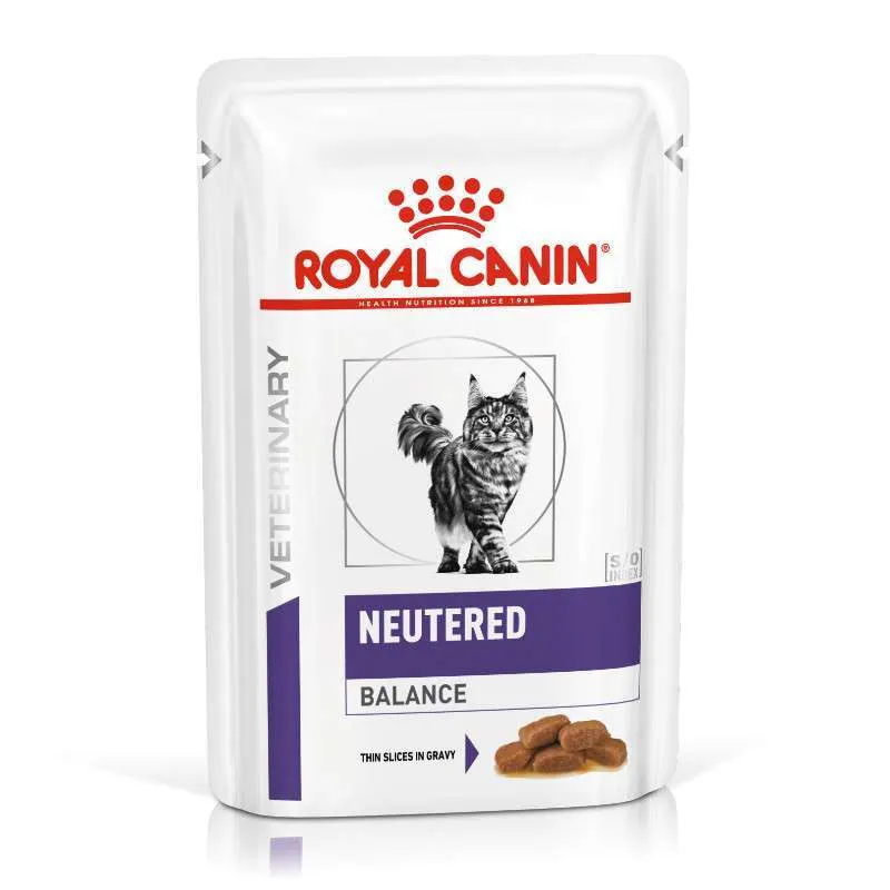 Royal Canin Neutered Balance консервированный корм для кошек с избыточным весом (кусочки в соусе) – 100 г