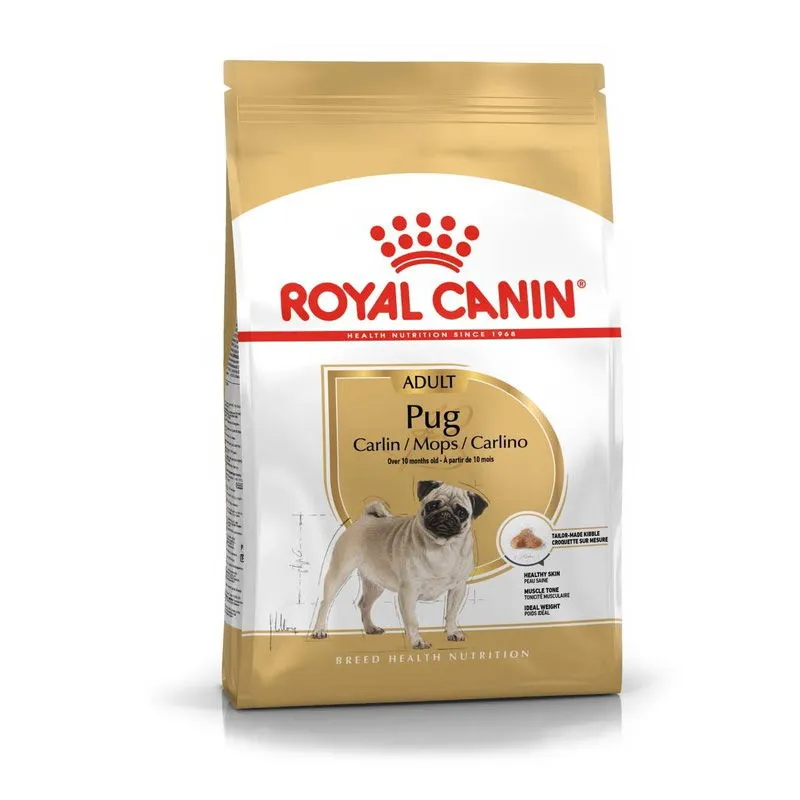 Royal Canin Pug Adult сухой корм для взрослых собак породы Мопс - 3 кг