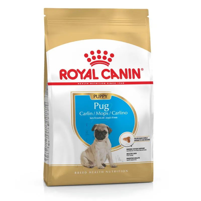 Royal Canin Pug Puppy сухой корм для щенков породы Мопс - 1,5 кг