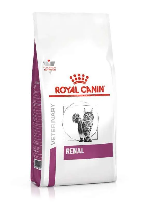 Royal Canin Renal Cat ветеринарная диета для кошек с заболеваниями почек - 2 кг