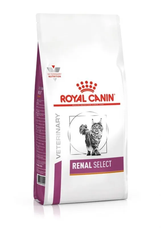 Royal Canin Renal Select сухой лечебный корм при почечной недостаточности для взрослых кошек – 400 г