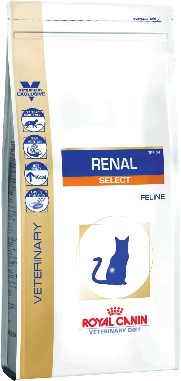 Royal Canin Renal Select сухой лечебный корм при почечной недостаточности для взрослых кошек – 500 г