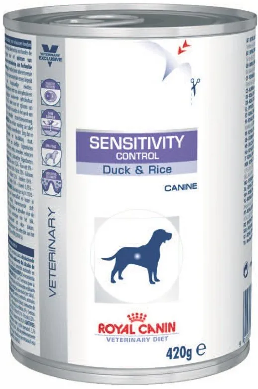 Royal Canin Sensitivity Control Duck With Rice ветеринарная диета с уткой для собак при нежелательной реакции на корм (паштет) – 420 г