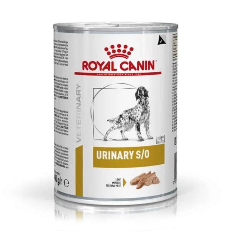 Royal Canin Urinary S/O консервированный корм для собак при мочекаменной болезни (паштет) – 410 г