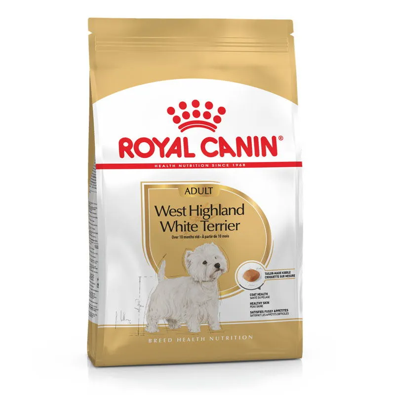 Royal Canin West Highland White Terrier Adult сухой корм для взрослых собак породы Вест-хайленд-уайт-терьер - 3 кг