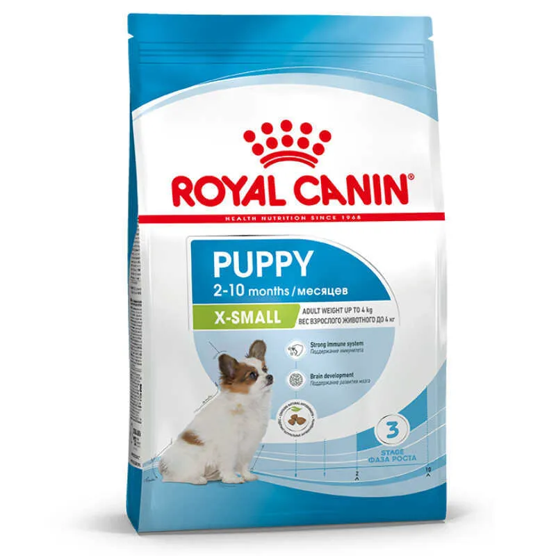 Royal Canin X-Small Puppy сухий корм для мініатюрних цуценят віком від 2 до 12 місяців - 1,5 кг