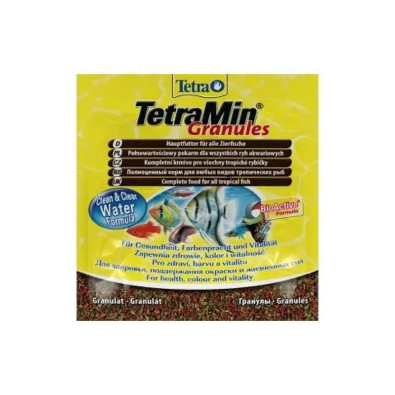 Tetra TetraMin Granules корм ​​для декоративных рыб (гранулы) - 15 г