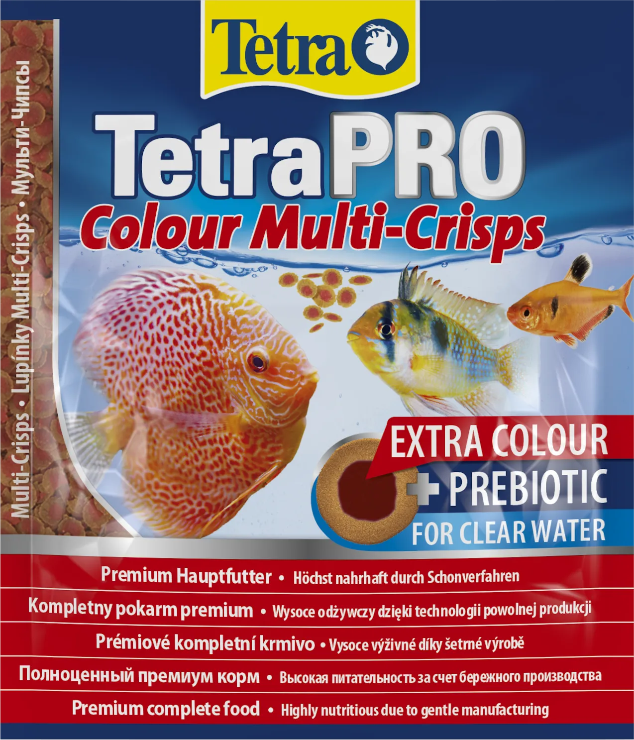Tetra TetraPro Colour Multi-Crisps корм для покращеня забарвлення у декоративних риб (чіпси) - 12 г