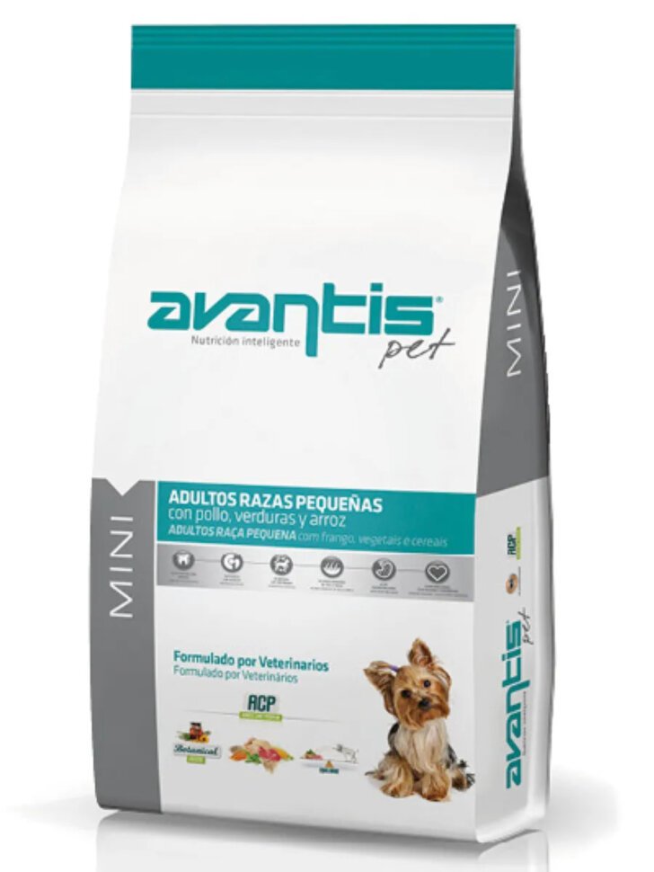 Avantis Pet Mini Сухой корм от 1 года для взрослых собак мини-породы 2кг