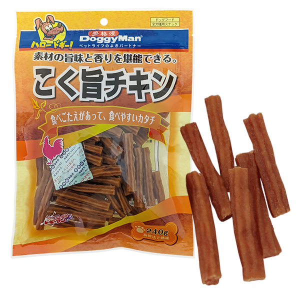 DoggyMan Delicious Chicken Stick ДОГГИМЕН КУРИНАЯ ПАЛОЧКА лакомство для собак , 0.24 кг.