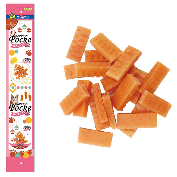 DoggyMan Soft Chicken Strip Original Flavor ДОГГИМЕН КУРИНЫЕ МИНИ-ПОЛОСКИ лакомство для собак , 0.08 кг., 4 шт. по 20 г см.