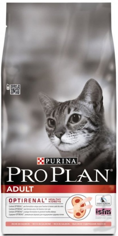 Purina Pro Plan Adult Salmon & Rice корм с лососем для кошек - 400 г