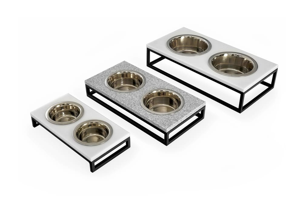 Lunch Bar Stone Миски на подставке XS (28x14x5cm / по 0,2л)