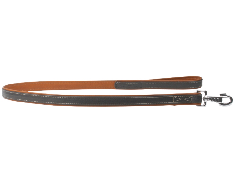 Поводок CoLLaR WAUDOG SOFT чёрный верх (ширина 13мм, длина 122см)
