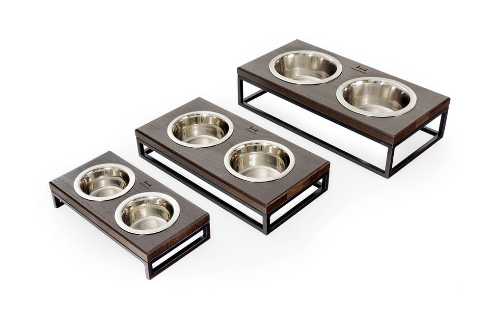 Lunch Bar Wood Миски на подставке S (36x18x7cm / по 0,45л)