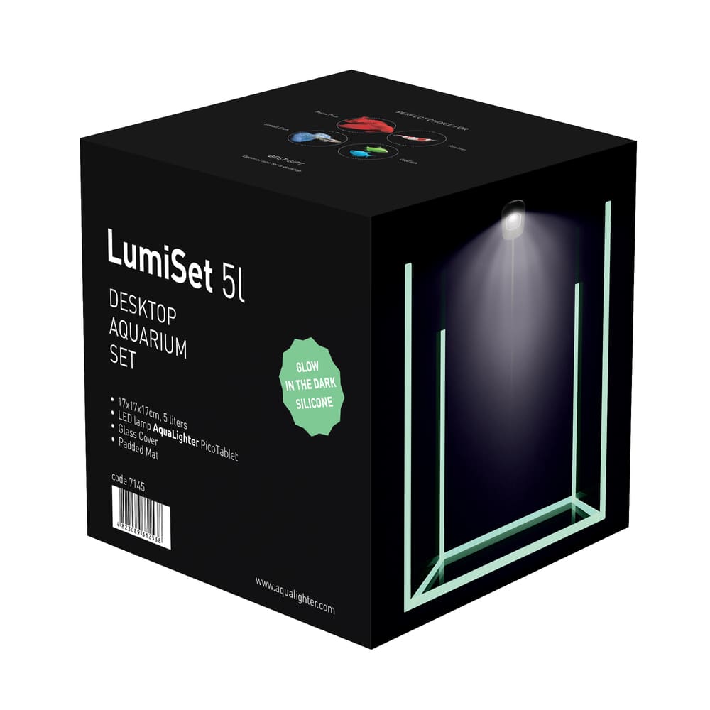 Collar -Аквариумный набор AquaLighter LumiSet со светонакопительными швами, 5л