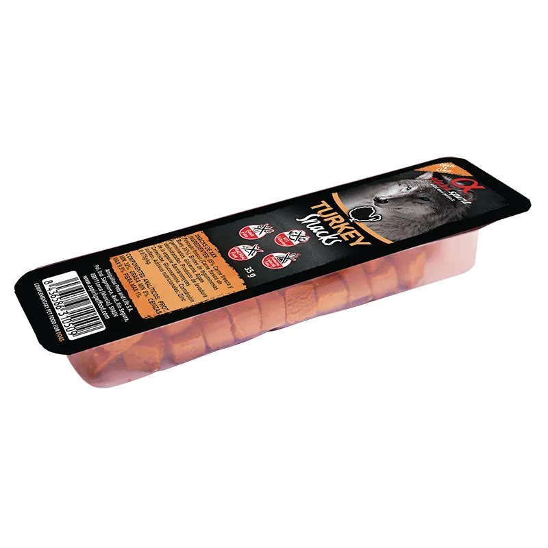 Alpha Spirit DOG Snacks Turkey напіввологий смаколик з індичкою для собак (кубики) - 35 г