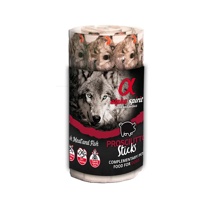 Alpha Spirit DOG Sticks Prosciutto напіввологий смаколик для собак (палички з прошутто х16) - 160 г