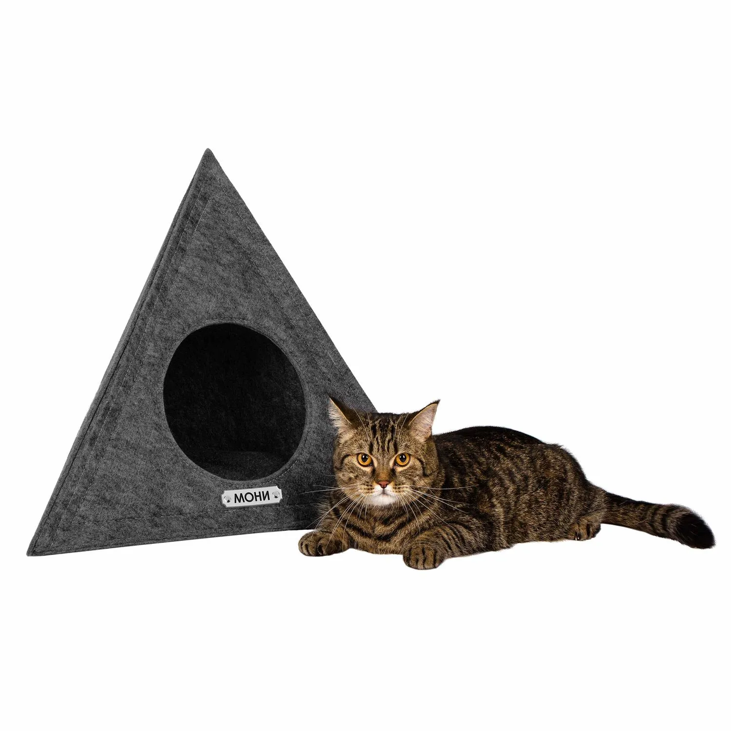 Bronzedog Домик для животных Космос серый