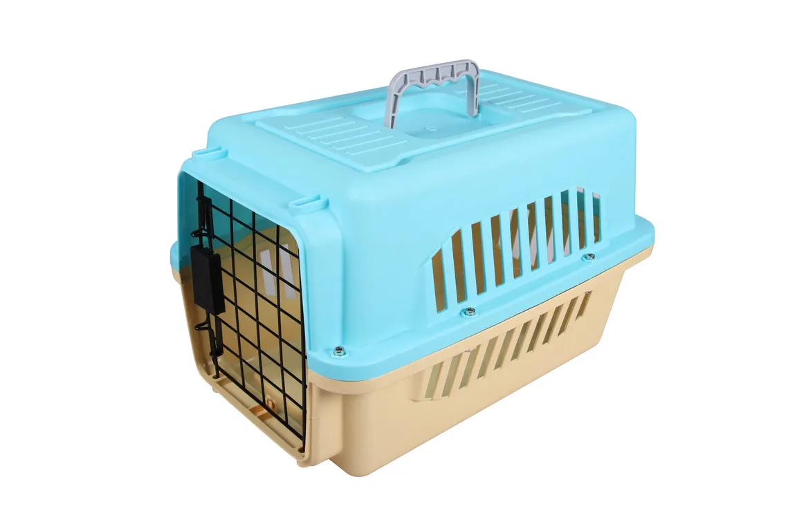 AnimAll клетка-перенос для кошек и собак 47х31х30см, A 1104 голубая