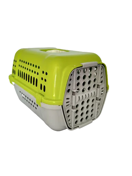 AnimAll клетка-перенос для кошек и собак 49х35х32,5см, Р 990 салатовая