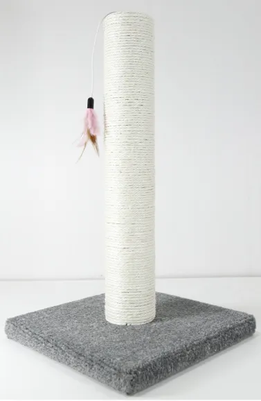 AnimAll когтеточка-столбик Сизаль (цвет: серый; размер: 30х30х47 см)